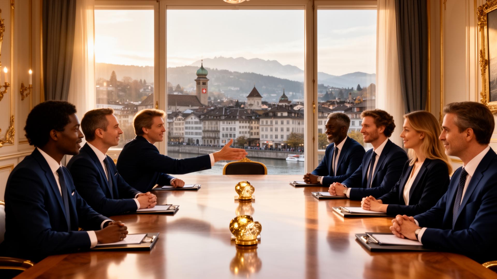 Swiss boardroom